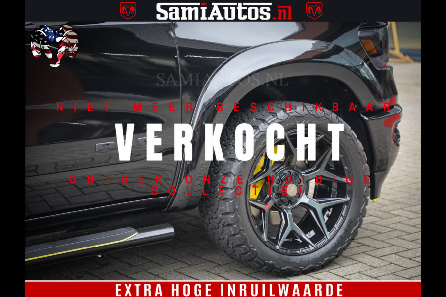 Dodge Ram 1500 GT EDITION | TRX PACK | VIRTUAL COCKPIT | HEAD-UP | ADAPTIVE CRUISE | 360 CAMERA | 5.7 HEMI V8 402PK | 4X4 | Comfortabele Dubbele Cabine met Royale 5 Zitplaatsen | BPM vrij | Nu Leverbaar uit Voorraad | Voorraad Nr 2437
