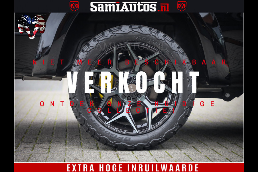 Dodge Ram 1500 GT EDITION | TRX PACK | VIRTUAL COCKPIT | HEAD-UP | ADAPTIVE CRUISE | 360 CAMERA | 5.7 HEMI V8 402PK | 4X4 | Comfortabele Dubbele Cabine met Royale 5 Zitplaatsen | BPM vrij | Nu Leverbaar uit Voorraad | Voorraad Nr 2437