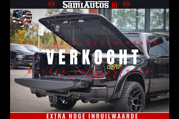 Dodge Ram 1500 GT EDITION | TRX PACK | VIRTUAL COCKPIT | HEAD-UP | ADAPTIVE CRUISE | 360 CAMERA | 5.7 HEMI V8 402PK | 4X4 | Comfortabele Dubbele Cabine met Royale 5 Zitplaatsen | BPM vrij | Nu Leverbaar uit Voorraad | Voorraad Nr 2437