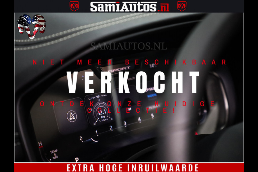 Dodge Ram 1500 GT EDITION | TRX PACK | VIRTUAL COCKPIT | HEAD-UP | ADAPTIVE CRUISE | 360 CAMERA | 5.7 HEMI V8 402PK | 4X4 | Comfortabele Dubbele Cabine met Royale 5 Zitplaatsen | BPM vrij | Nu Leverbaar uit Voorraad | Voorraad Nr 2437