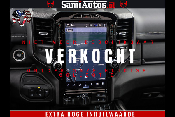 Dodge Ram 1500 GT EDITION | TRX PACK | VIRTUAL COCKPIT | HEAD-UP | ADAPTIVE CRUISE | 360 CAMERA | 5.7 HEMI V8 402PK | 4X4 | Comfortabele Dubbele Cabine met Royale 5 Zitplaatsen | BPM vrij | Nu Leverbaar uit Voorraad | Voorraad Nr 2437
