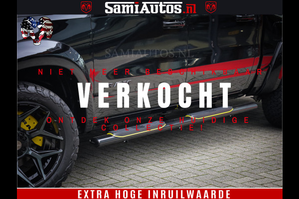 Dodge Ram 1500 GT EDITION | TRX PACK | VIRTUAL COCKPIT | HEAD-UP | ADAPTIVE CRUISE | 360 CAMERA | 5.7 HEMI V8 402PK | 4X4 | Comfortabele Dubbele Cabine met Royale 5 Zitplaatsen | BPM vrij | Nu Leverbaar uit Voorraad | Voorraad Nr 2437