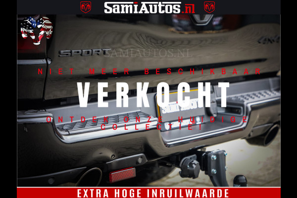 Dodge Ram 1500 GT EDITION | TRX PACK | VIRTUAL COCKPIT | HEAD-UP | ADAPTIVE CRUISE | 360 CAMERA | 5.7 HEMI V8 402PK | 4X4 | Comfortabele Dubbele Cabine met Royale 5 Zitplaatsen | BPM vrij | Nu Leverbaar uit Voorraad | Voorraad Nr 2437