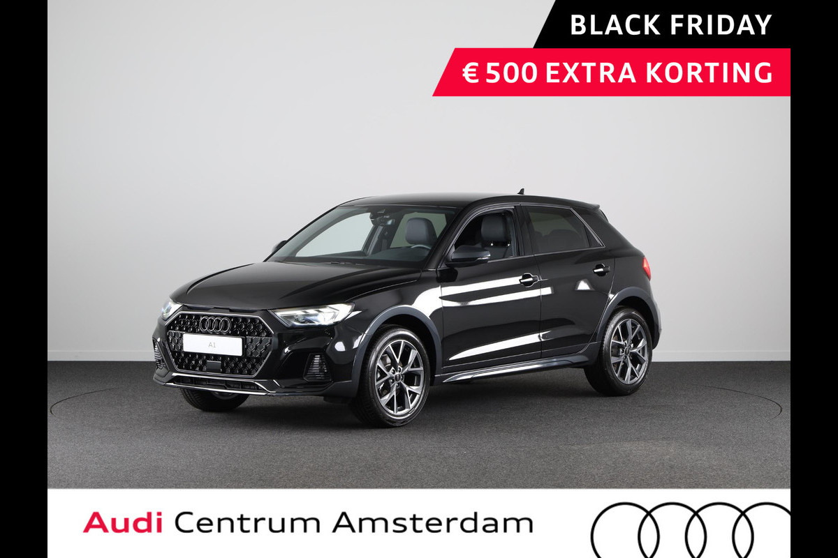 Audi A1 allstreet 30 TFSI Advanced edition 110pk | Private lease vanaf € 597,- pm| Parkeerrijcamera, keyless entry, verwarmbare voerstoelen, led koplampen