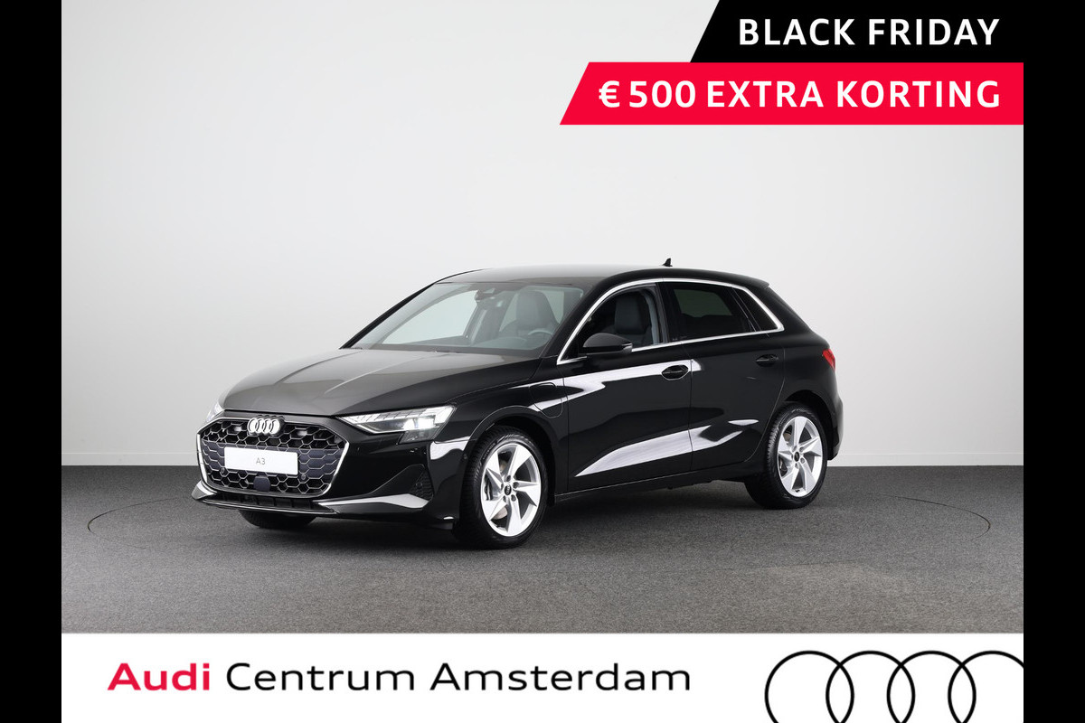 Audi A3 Sportback 40 TFSI e Advanced edition 204pk | Verlengde garantie | Navigatie | Extra getint glas | Verwarmbare voorstoelen