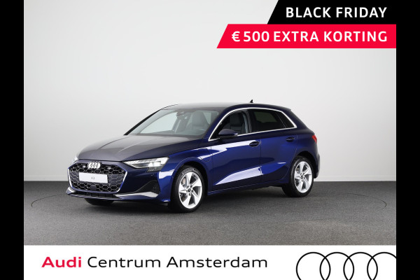 Audi A3 Sportback 40 TFSI e Advanced edition 204pk | Verlengde garantie | Navigatie | Extra getint glas | Verwarmbare voorstoelen