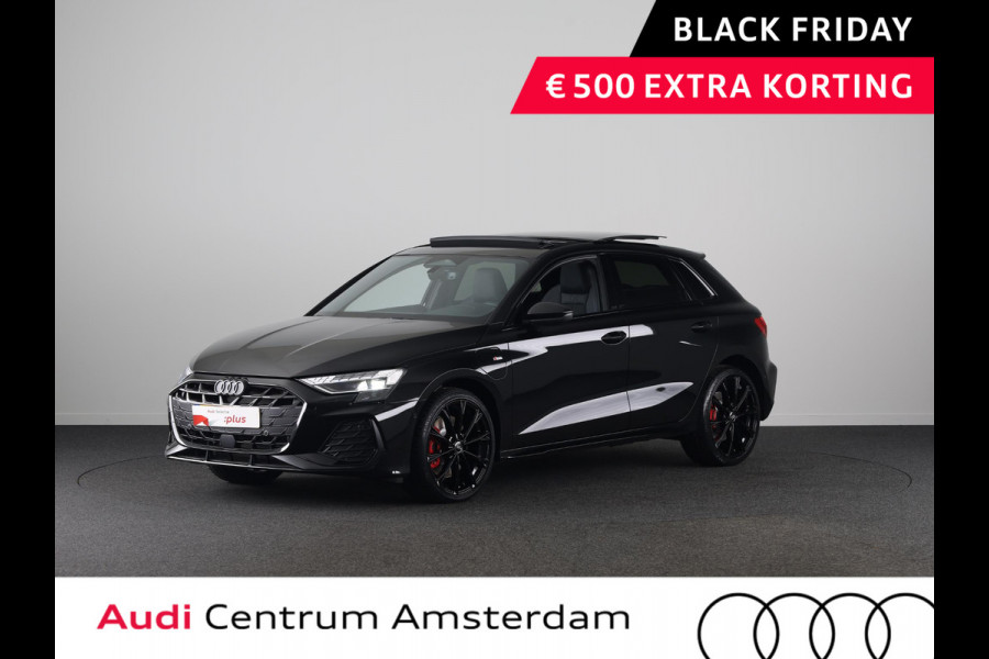 Audi A3 Sportback 45 TFSI e S edition Competition 272pk | Panoramadak | Sonos Premium Audio | 19 inch Lichtmetalen velgen | Parkeercamera
