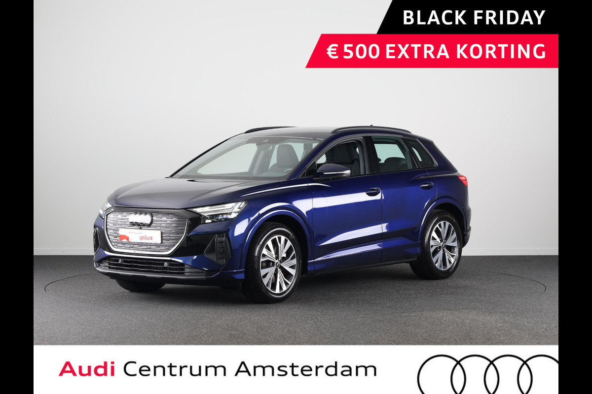 Audi Q4 e-tron 45 quattro Advanced edition 82 kWh 286pk | Navigatie | Parkeercamera | Adaptive cruise controle | Optiek pakket zwart |