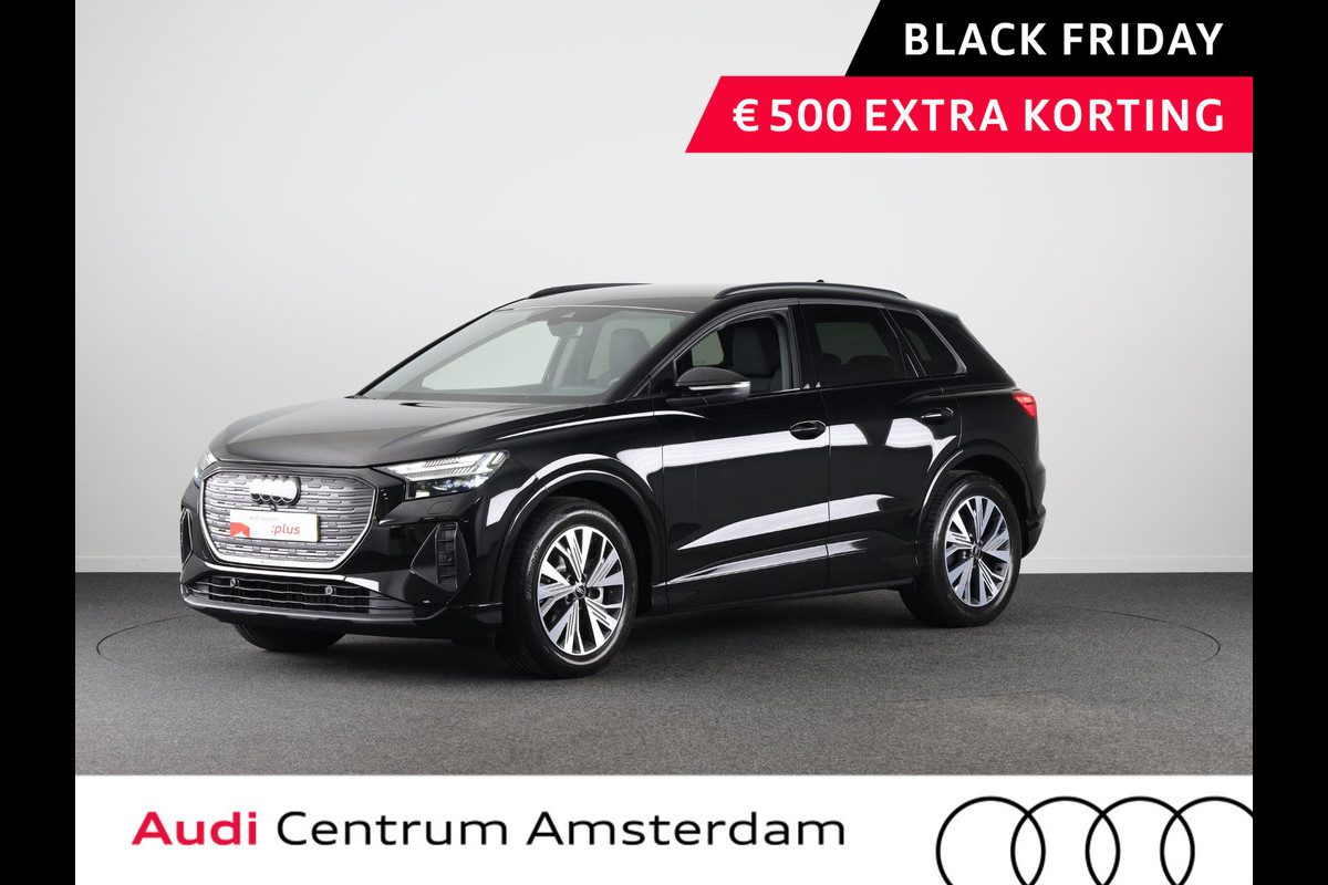 Audi Q4 e-tron 45 quattro Advanced edition 82 kWh 286pk | Adaptieve cruise controle | Parkeercamera achter | Optiekpakket zwart Plus
