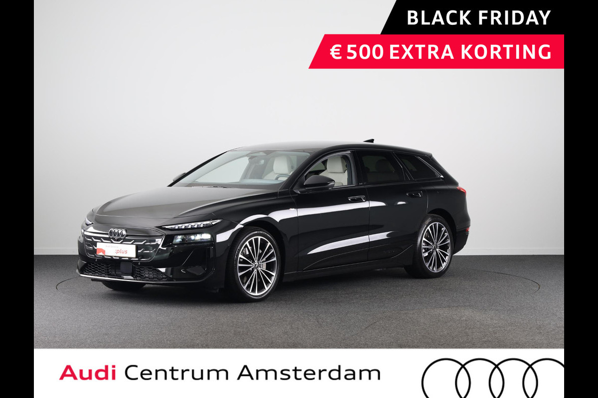 Audi A6 Avant e-tron Advanced edition performance 100 kWh 367pk | Adaptieve cruise controle | Stoelventilatie | Pack Tech Pro | Beige Leder