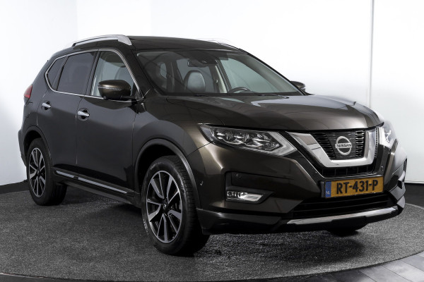 Nissan X-Trail 1.6 DIG-T 165 PK Tekna 7p. Orig. NL | S/K-Panodak | Cruise | Stoel-+Stoelverw. | PDC | 360 Camera | NAV | ECC | Elek. Klep | Trekhaak | LM 19" |