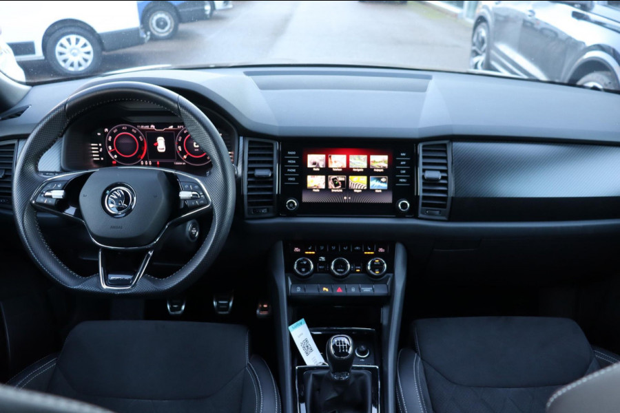 Škoda Kodiaq 1.5 TSI Sportline Business org.NL trekhaak.afn. camera stuur+stoelverw.