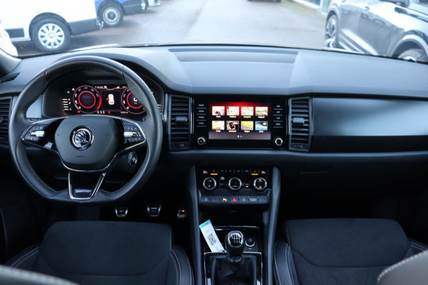 Škoda Kodiaq 1.5 TSI Sportline Business org.NL trekhaak.afn. camera stuur+stoelverw.