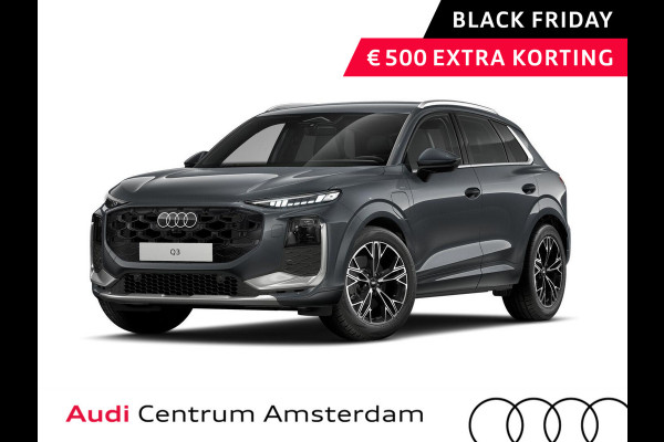 Audi Q3 1.5 200kW e-hybrid S edition 272pk | Techniekpakket plus | Privacy glas | Twin leder bekleding | Laadconcept compact |