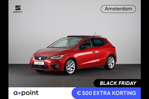 Seat Ibiza 1.0 TSI FR Business Intense 115pk Automaat | Panoramdak | Led koplampen | Apple Carplay/ Android auto | 17 inch lichtmetalen velgen