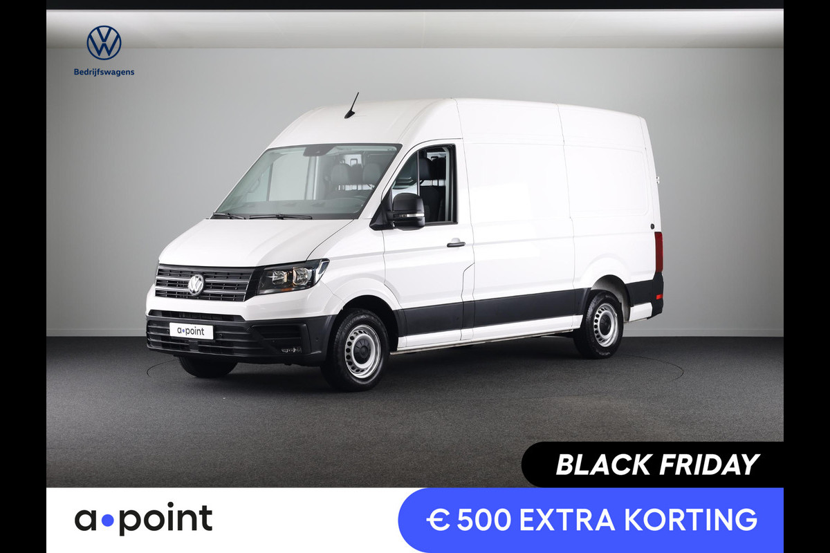 Volkswagen Crafter 35 2.0 TDI L3H3 EURO VI 140 pk Automaat| Verlengde garantie | Navigatie | Parkeersensoren | Achteruitrijcamera | Cruise control | Apple Carplay/Android Auto |