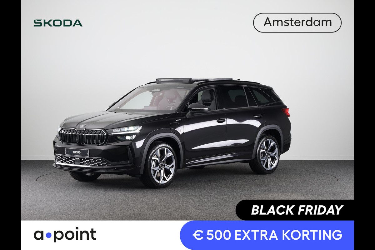 Škoda Kodiaq Sportline Business PHEV 1.5 TSI 204 pk 6 versn. DSG | Comfort Pakket | Panoramadak | Dynamic Chassis Control | Verwarmbare voorruit | Winter pakket