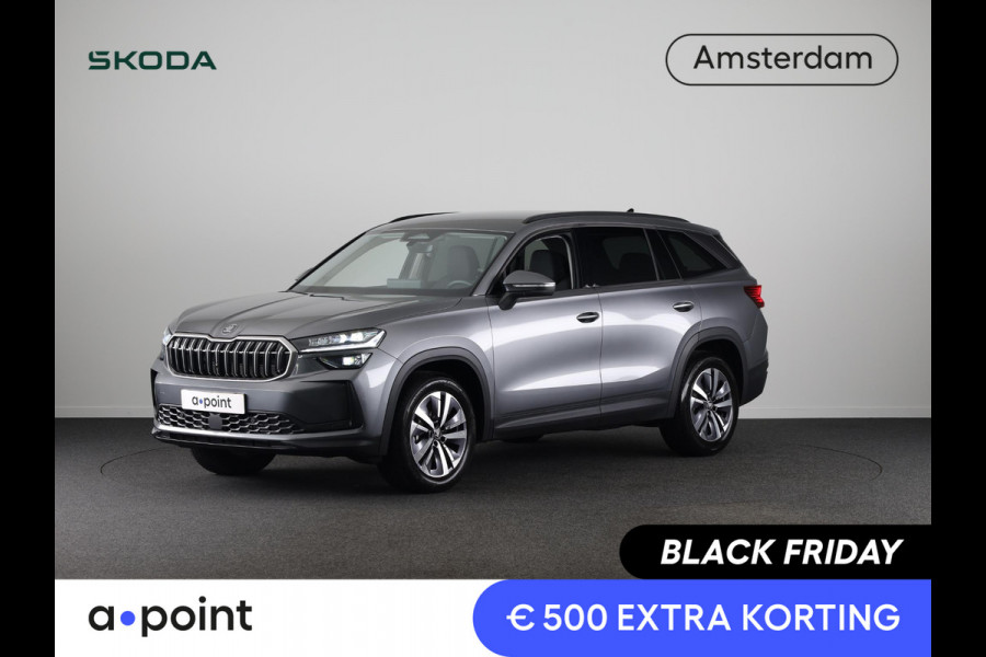 Škoda Kodiaq 1.5 TSI MHEV Business Edition 7p. 150 pk Automaat (DSG) | 7 persoons | Verlengde garantie | Navigatie | Trekhaak (wegklapbaar) | Parkeersensoren | Achteruitrijcamera | Matrix LED koplampen |