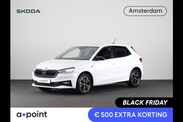 Škoda Fabia 1.0 TSI Monte Carlo 115 pk Automaat (DSG) | Adaptive Cruise Control | Navigatie via App | Parkeersensoren | Achteruitrijcamera | LED koplampen |