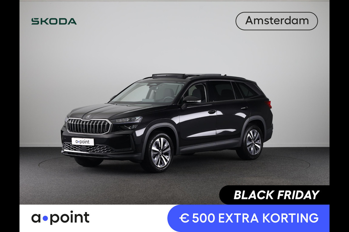 Škoda Kodiaq 1.5 TSI MHEV Business Edition 7p. 150 pk Automaat (DSG) | 7-Persoons | Panoramadak | Verlengde garantie | Navigatie | Trekhaak (wegklapbaar) | Parkeersensoren | Achteruitrijcamera | Matrix LED koplampen |