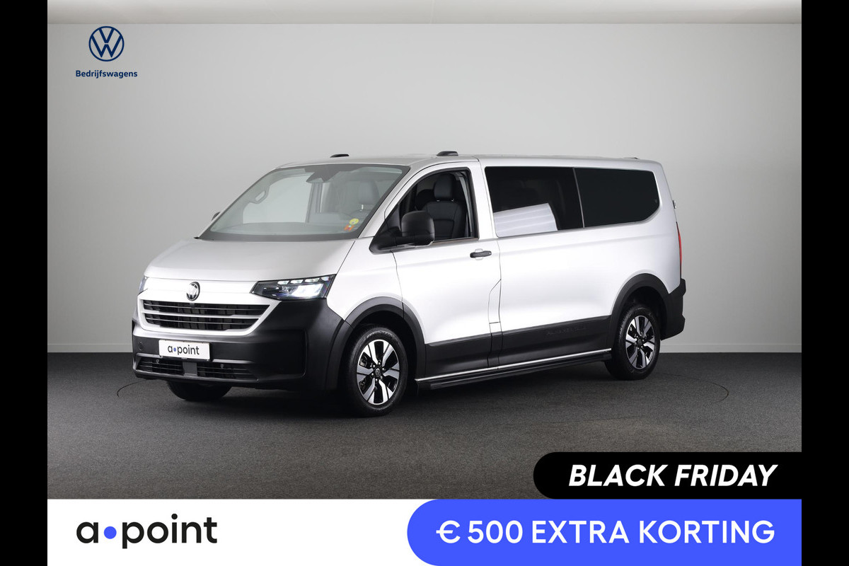 Volkswagen Transporter 2.0 TDI L2H1 30 4MOTION PanAmericana 170Pk Automaat DC Dubbele cabine | Verlangde garantie | Lederen bekleding | Trekhaak | Navigatie |