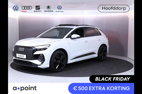 Audi Q4 e-tron 35 Launch edition S Competition 55 kWh 170pk | Panoramadak | Elektrisch verstelbare voorstoelen | Warmtepomp | Navigatie | Matrix LED |20'LM-velgen|SOH 89%