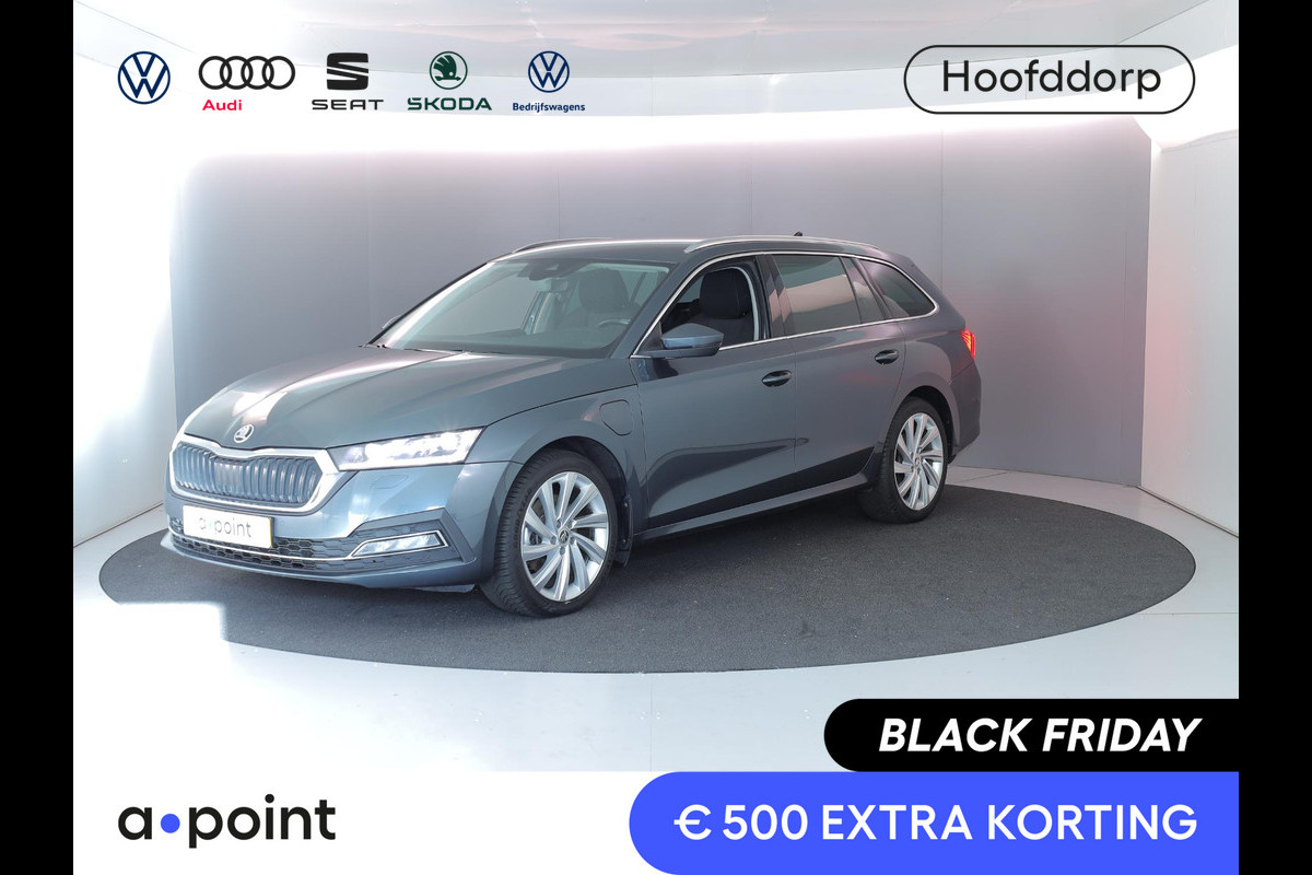 Škoda Octavia Combi 1.4 TSI iV PHEV Business Edition Plus 204pk| Navi| trekhaak| 18'LM-velgen |verwarmde stln+voorruit