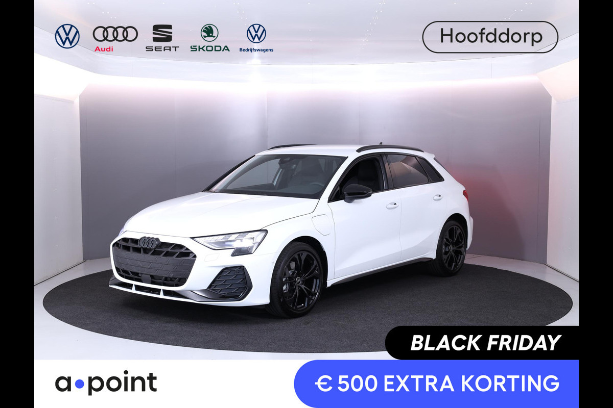 Audi A3 Sportback 40 TFSI e S edition 204 pk S-tronic | Verlengde garantie | Navigatie | Parkeersensoren (Park assist) | Matrix LED koplampen | Elektr. bestuurdersstoel | S-Line |