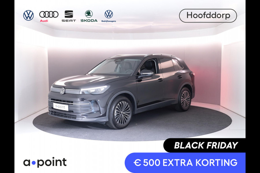 Volkswagen Tiguan 1.5 eTSI Life Edition 130 pk Automaat (DSG) | Navigatie | Elektr. trekhaak | Stoelverwarming | Parkeersensoren | 18"LM velgen  Achteruitrijcamera |