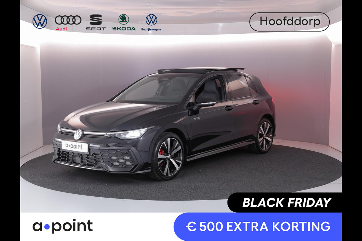 Volkswagen Golf 1.5 eHybrid GTE 272PK PHEV | Verlengde garantie  | Navigatie | Panorama dak | Black Style | 18" Lm velgen | Multimedia pakket plus |