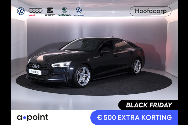 Audi A5 Sportback 40 TFSI Sport S-line Edition 190 pk S-tronic | Navigatie | Trekhaak | Parkeersensoren achter | Autom. airco (3 zones) | Stoelverwarming | S-line |