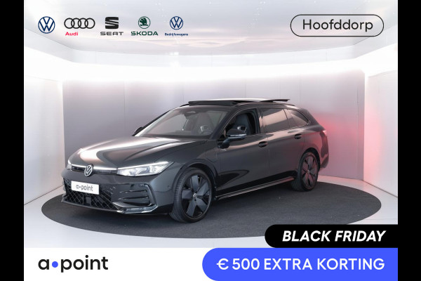 Volkswagen Passat Variant 1.5 eHybrid R-Line Edition 272PK PHEV | Panorama dak | Harman Kardon geluidsinstallatie | Trekhaak | Black style |