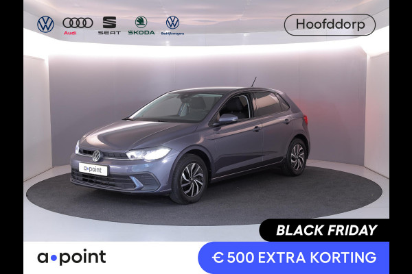 Volkswagen Polo 1.0 TSI Life Edition 95 pk | Verlengde garantie | Navigatie via App | Parkeersensoren achter | Achteruitrijcamera | Adaptieve cruise control |