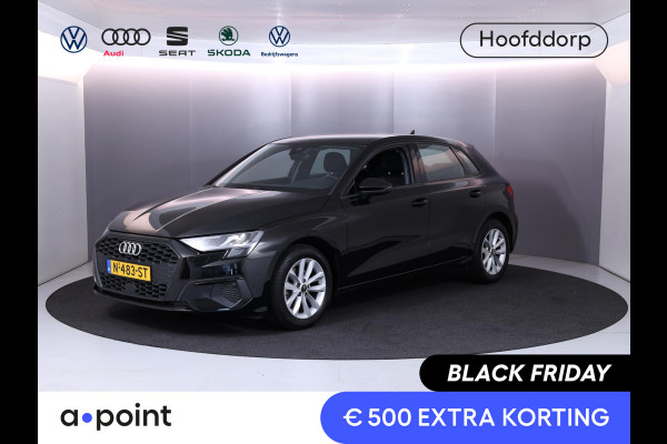 Audi A3 Sportback 30 TFSI Pro Line 110 pk S-tronic | Gratis Winterset | Parkeersensoren achter | Cruise control | Apple Carplay/Android Auto | LED koplampen |