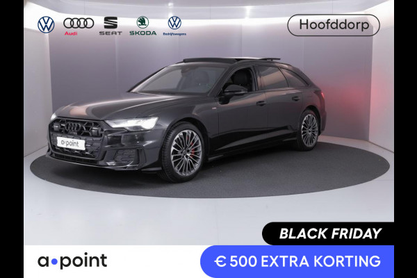 Audi A6 Avant 55 TFSI e quattro S edition 367pk | Panoramadak | Head up Display | Wegklapbare trekhaak | Adaptieve cruise controle | Parkeercamera