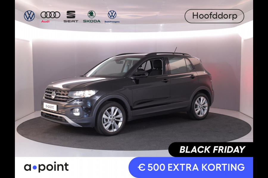 Volkswagen T-Cross 1.0 TSI Life 95pk 5bak| Navi| 17'LM-velgen| Dodehoekdetectie| Camera