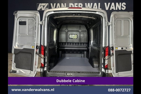 Ford Transit 2.0 TDCI 131pk L3H2 Dubbele Cabine Euro6 Airco | 6-Zits | LED | 2500kg Trekhaak | Cruisecontrol Verwarmde voorruit, Parkeersensoren