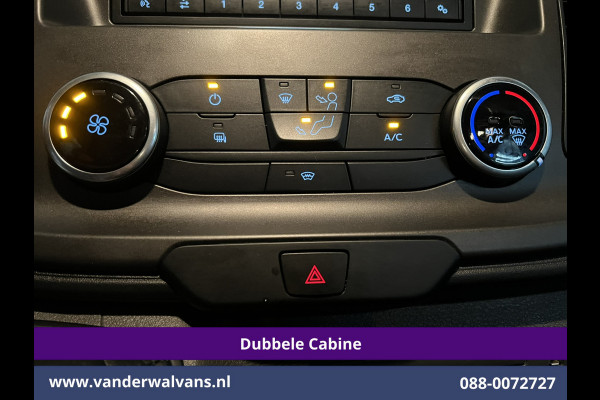 Ford Transit 2.0 TDCI 131pk L3H2 Dubbele Cabine Euro6 Airco | 6-Zits | LED | 2500kg Trekhaak | Cruisecontrol Verwarmde voorruit, Parkeersensoren