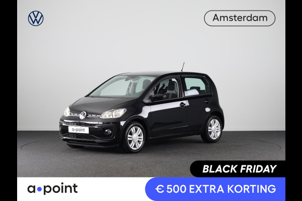 Volkswagen up! 1.0 BMT high up! | Parkeersensoren | Multistuur | Airco | Navigatie via app |