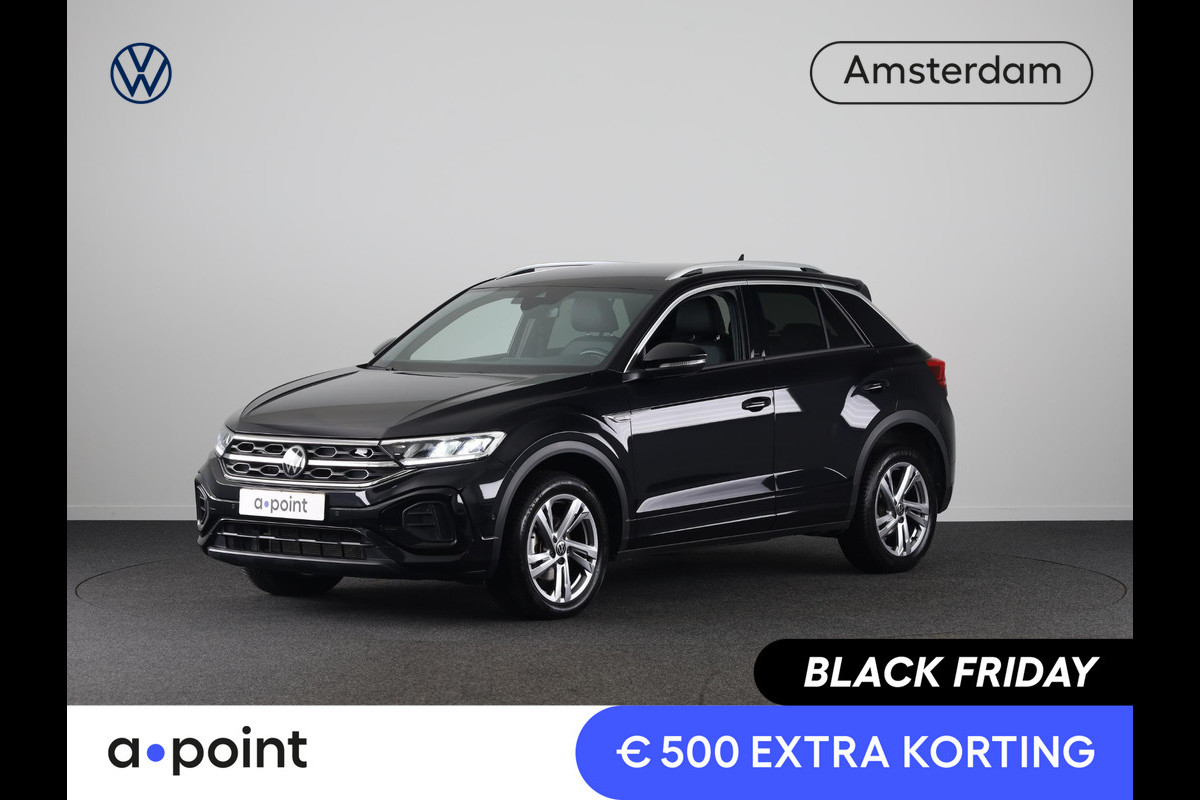 Volkswagen T-Roc 1.0 TSI R-Line Business 110 PK | Private lease vanaf € 499,- pm | Verlengde garantie | Navigatie | Keyless entry | Privacy glas |