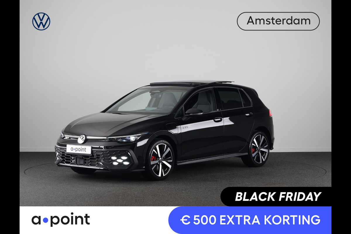 Volkswagen Golf 1.5 eHybrid GTE 272PK PHEV |Private lease vanaf € 796,- pm |Panorama dak | Black Style | 18" Lm velgen | Multimedia pakket plus |