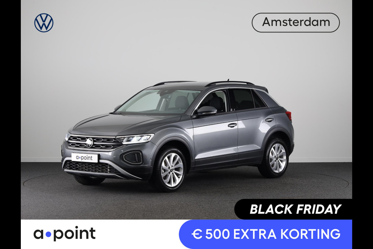Volkswagen T-Roc 1.5 TSI Life Edition 150 PK DSG | Private lease vanaf € 569,- pm | Navigatie | Parkeercamera | Keyless entry |