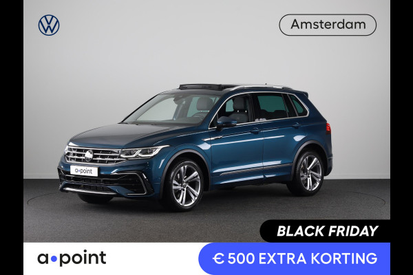 Volkswagen Tiguan 1.5 TSI R-Line Business 150PK | Automaat (DSG) | Panoramadak | Wegklapbare trekhaak | Camera | Stoelverwarming