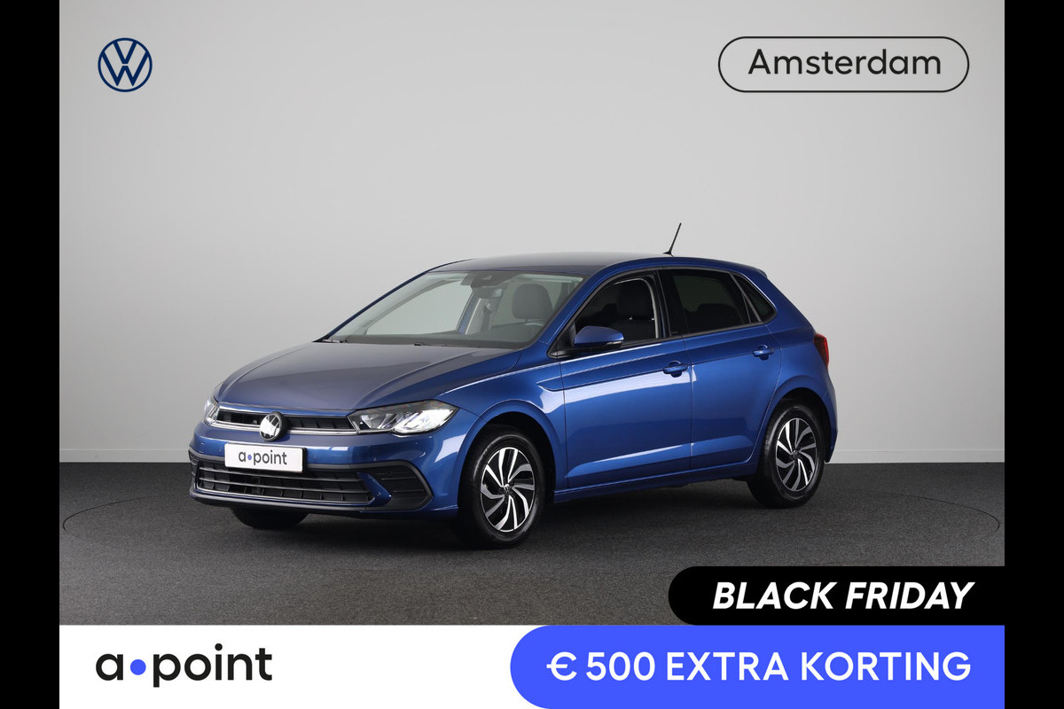 Volkswagen Polo 1.0 TSI Life Edition 95 pk | Verlengde garantie | Navigatie via App | Parkeersensoren | Achteruitrijcamera | Adaptieve cruise control |