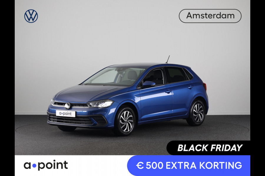 Volkswagen Polo 1.0 TSI Life Edition 95 pk | Verlengde garantie | Navigatie via App | Parkeersensoren | Achteruitrijcamera | Adaptieve cruise control |