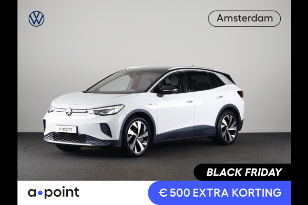 Volkswagen ID.4 First 77 kWh 204 pk | Navigatie | Warmtepomp | Trekhaak (wegklapbaar ) | Parkeersensoren | Achteruitrijcamera | Stoelverwarming |