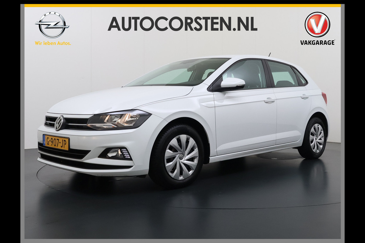 Volkswagen Polo 1.0TGI CNG 5Drs Navi Climatronic Apple Carplay Android Auto Cruise Control Comfortline Executive-pakket DAB+ Bluetooth App-Connect Led 1e Eigenaar Origineel Nederlandse Auto Compressed Natural Gas