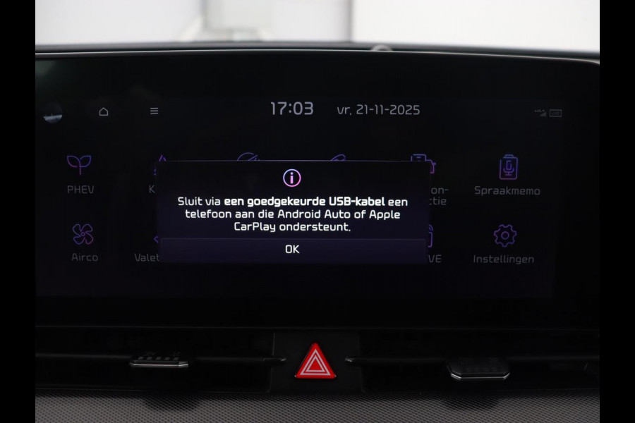 Kia Sportage 1.6 T-GDI Plug-in Hybrid AWD DynamicPlusLine | Stoel & stuurverwarming | Half leder | Camera | Carplay | Adaptive cruise | 19'' | Navigatie | Achterbankverwarming | PHEV