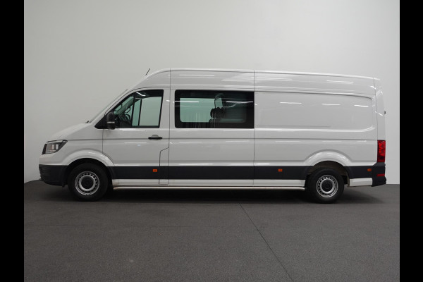 Volkswagen Crafter 140pk L4H3 / L3H2 Dubbele cabine Airco Cruise control Trekhaak Navigatie Carplay  Camera Sidebars Euro6