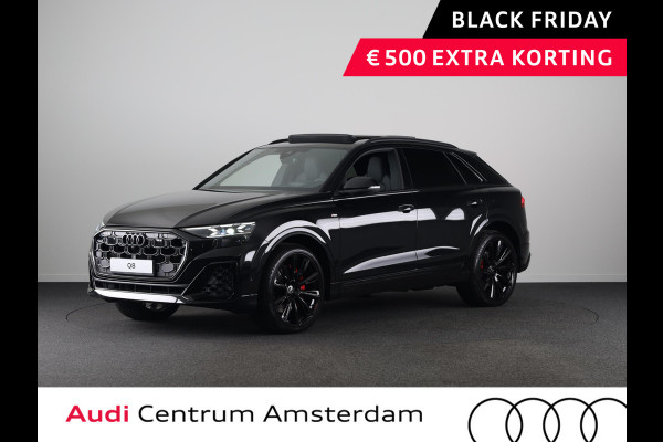 Audi Q8 60 TFSI e quattro Pro Line S Competition 490pk | Panoramadak | Head up display | Memory | Trekhaak | Massage stoelen | Assistentpakket Tour |